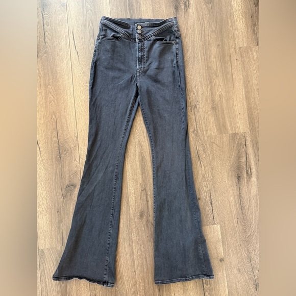 Veronica Beard Beverly Skinny Flare High Rise Jeans in Moonlight Size 29 - Picture 7 of 13